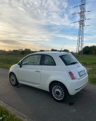 Fiat 500 cena 19000 przebieg: 165000, rok produkcji 2010 z Bochnia małe 121